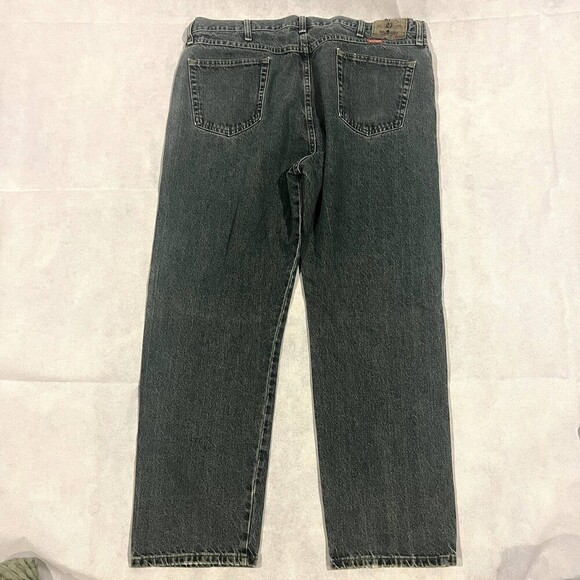 Wrangler Faded Black Mens Regular Fit Straight Leg Jeans Size 42/30 - Picture 2 of 12